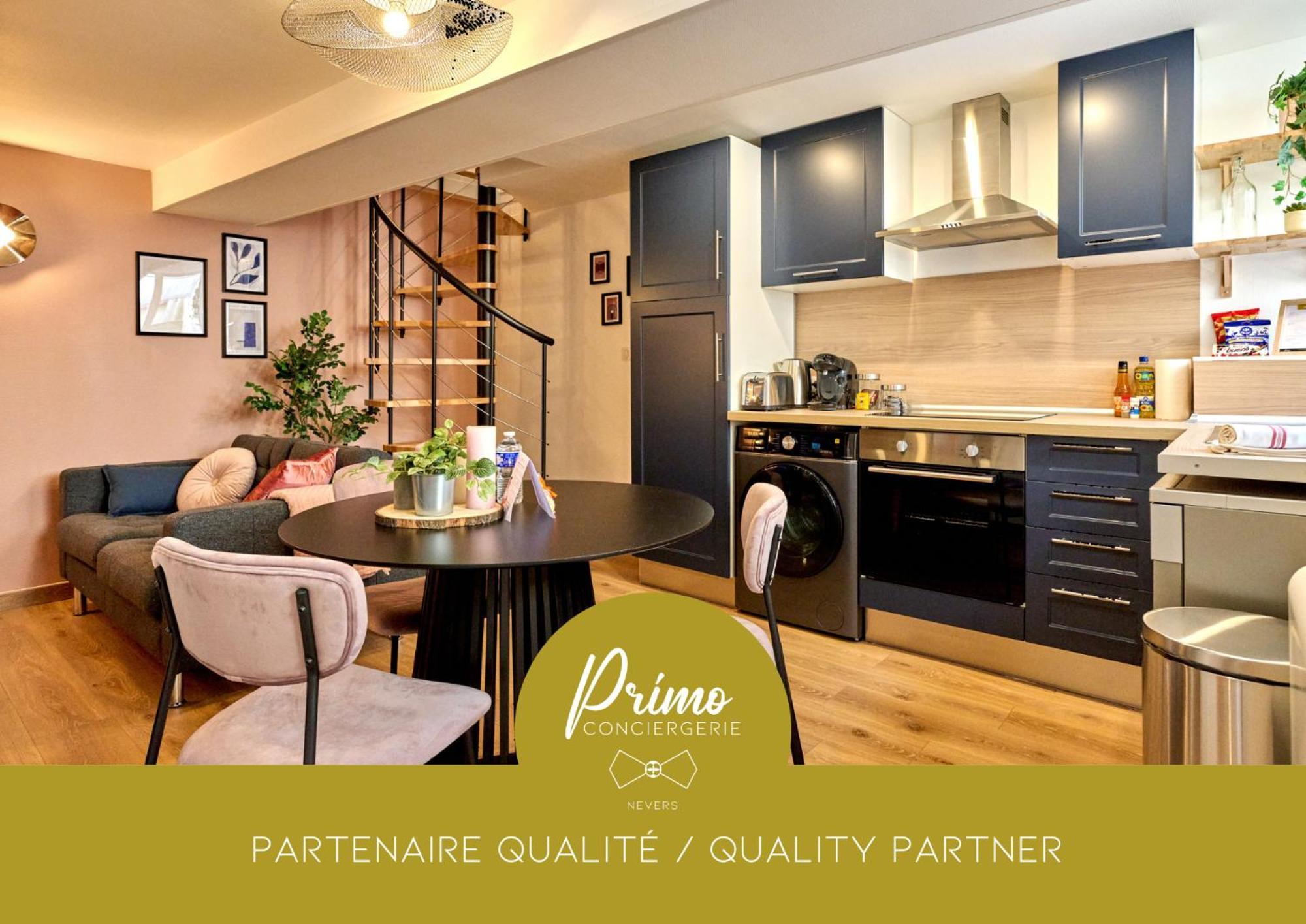Le Madeleine Chez Les M By Primo C0Nciergerie Apartment Nevers Exterior photo